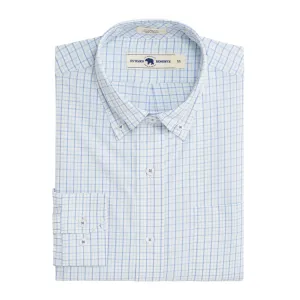 Badin Classic Fit Performance Button Down - Iris