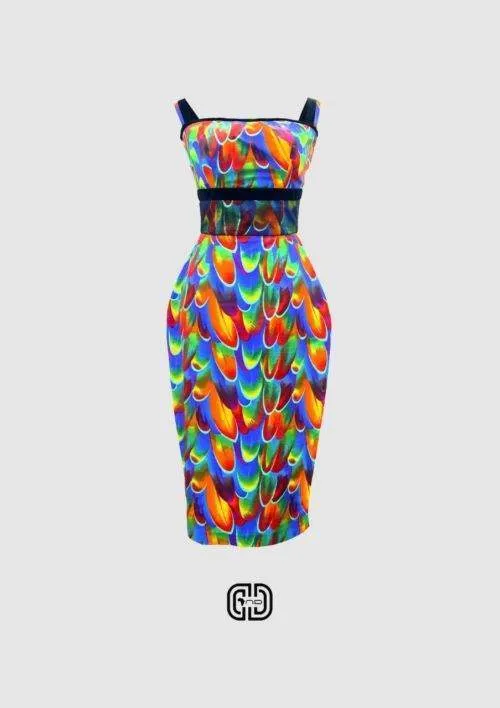 Floral Sleeveless Dress