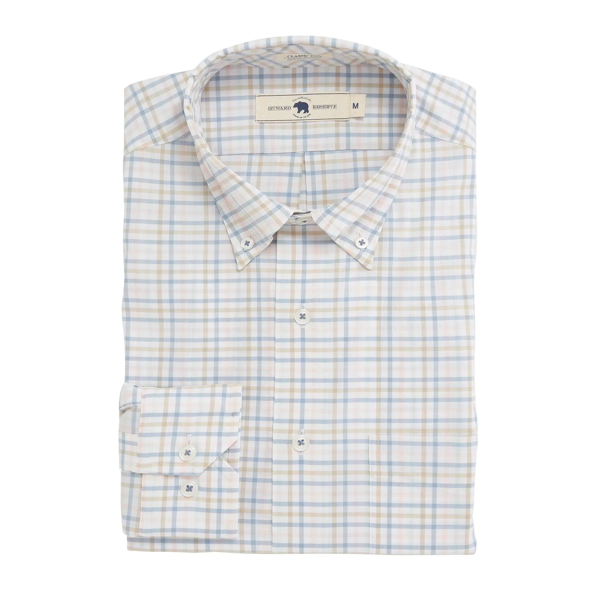 Jubilee Classic Fit Quad Button Down