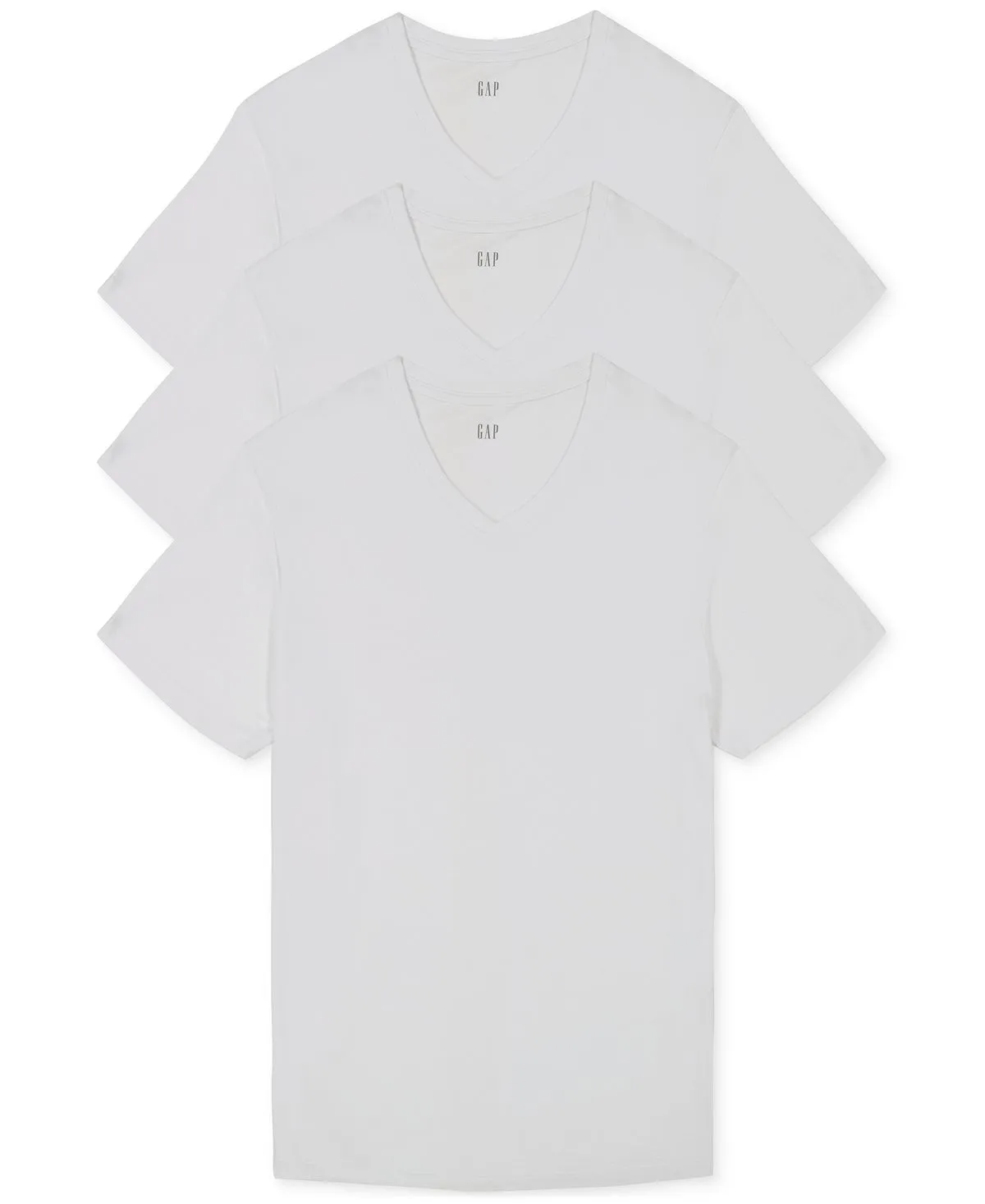 Men's 3-piece GAP Cotton V-Neck Tank