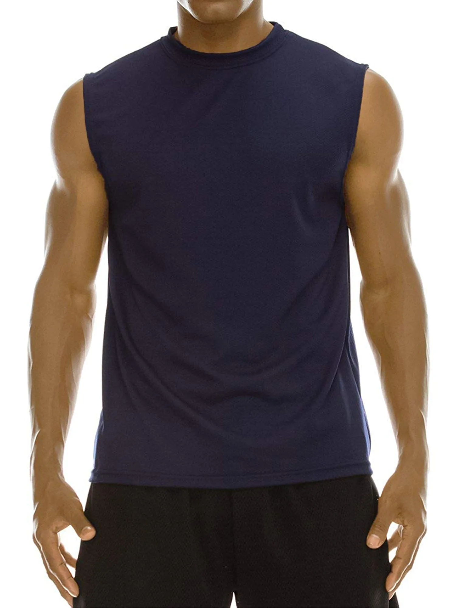 Men's Moisture Wicking Active Performance Muscle Tank Tee