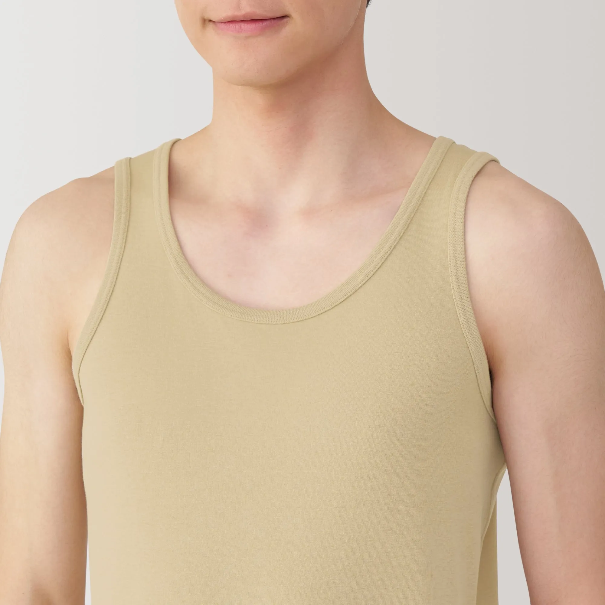 Men's Moisture-Wicking Cotton Tank Top