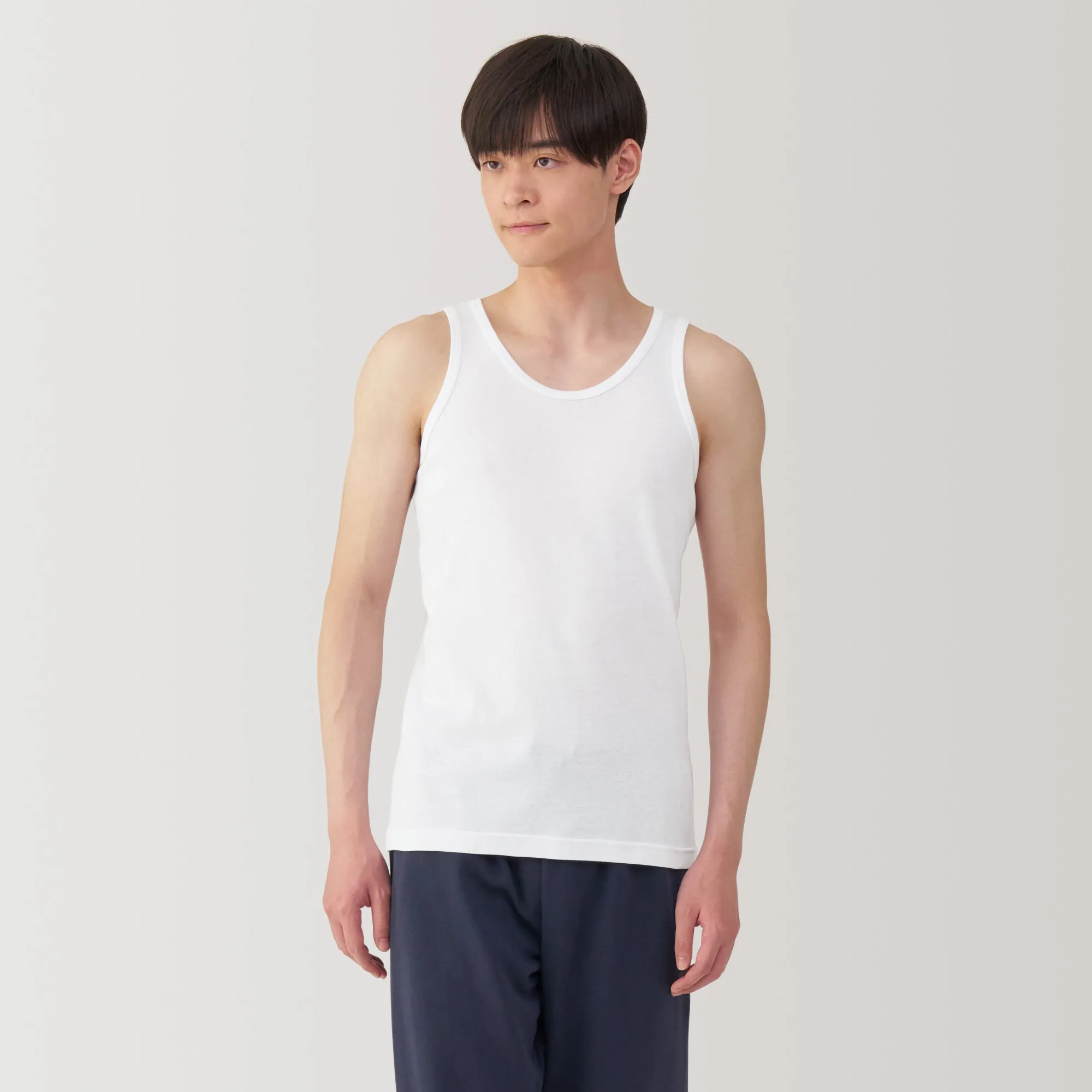 Men's Moisture-Wicking Cotton Tank Top