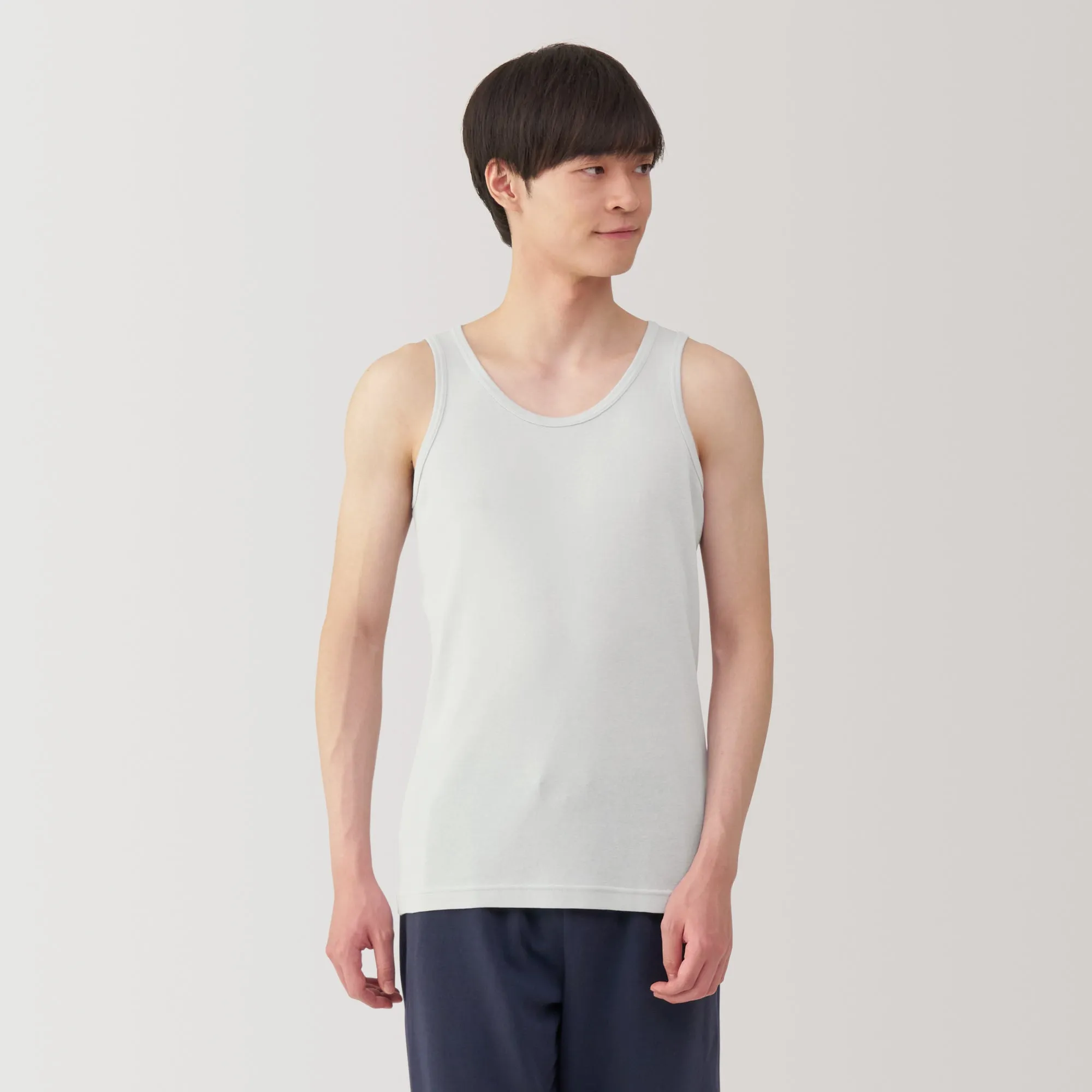 Men's Moisture-Wicking Cotton Tank Top