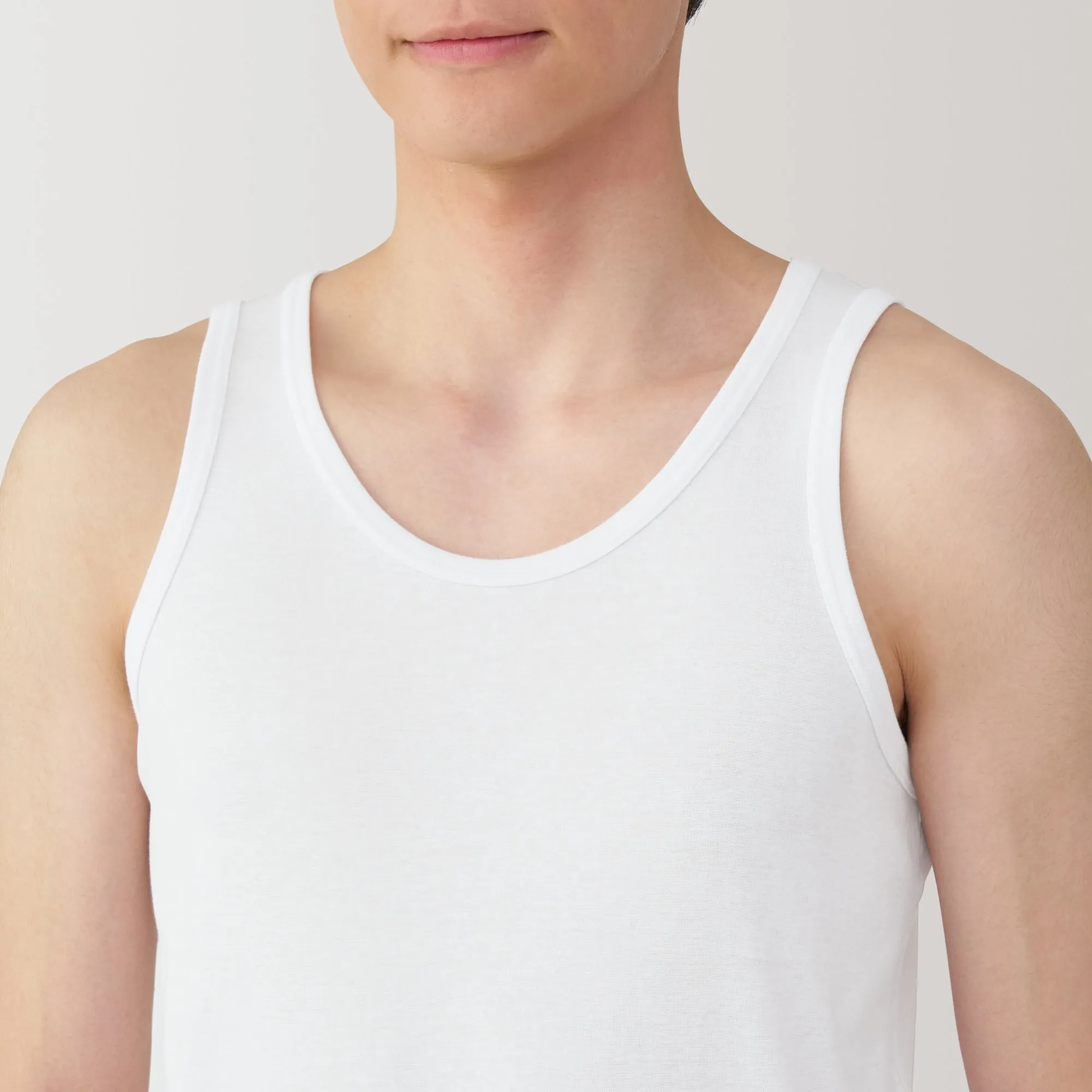 Men's Moisture-Wicking Cotton Tank Top
