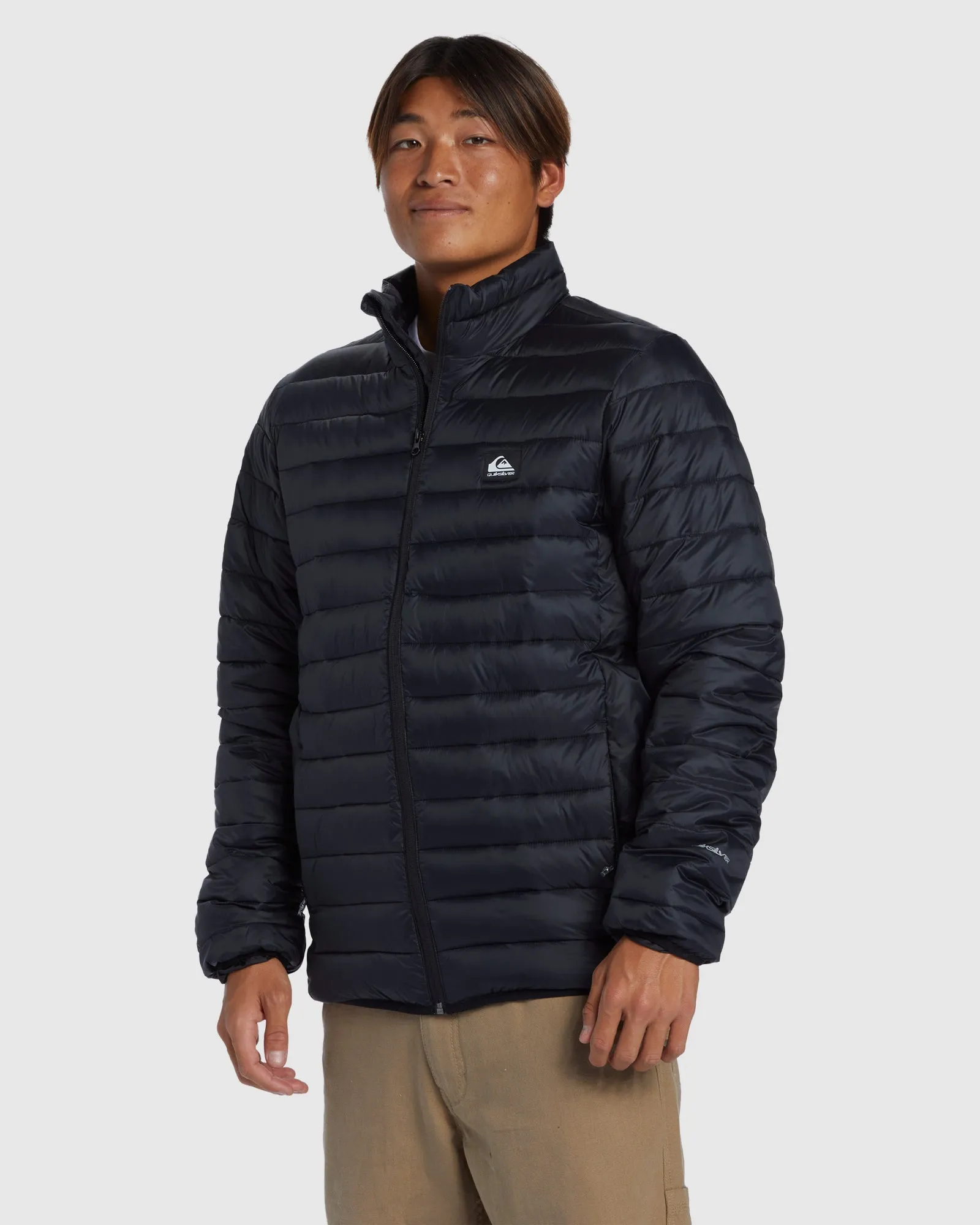Mens Scaly Insulated Puffer Jacket