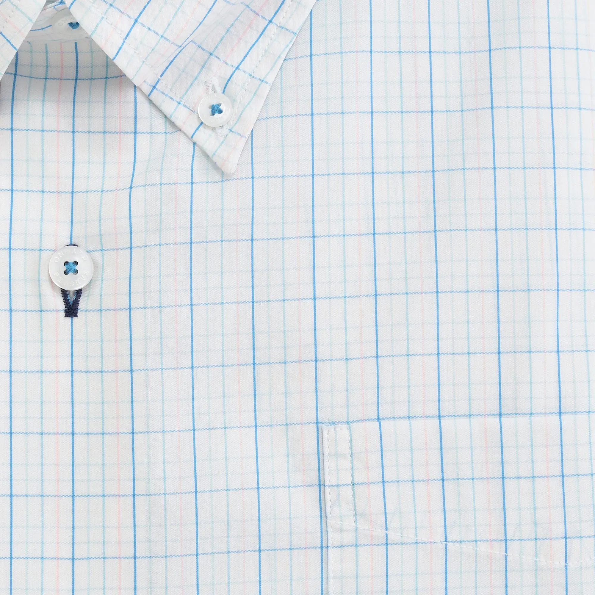 Piana Classic Fit Quad Button Down