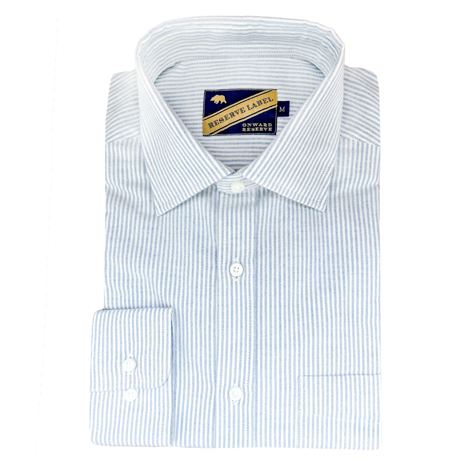 Reserve Striped Brushed Oxford