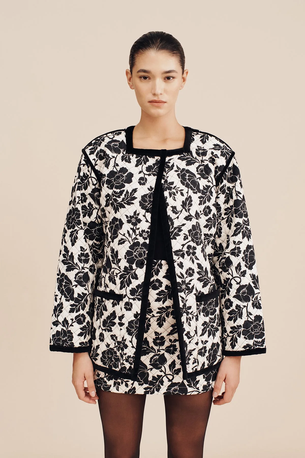ROMEO JACKET - NOIR BLOOM