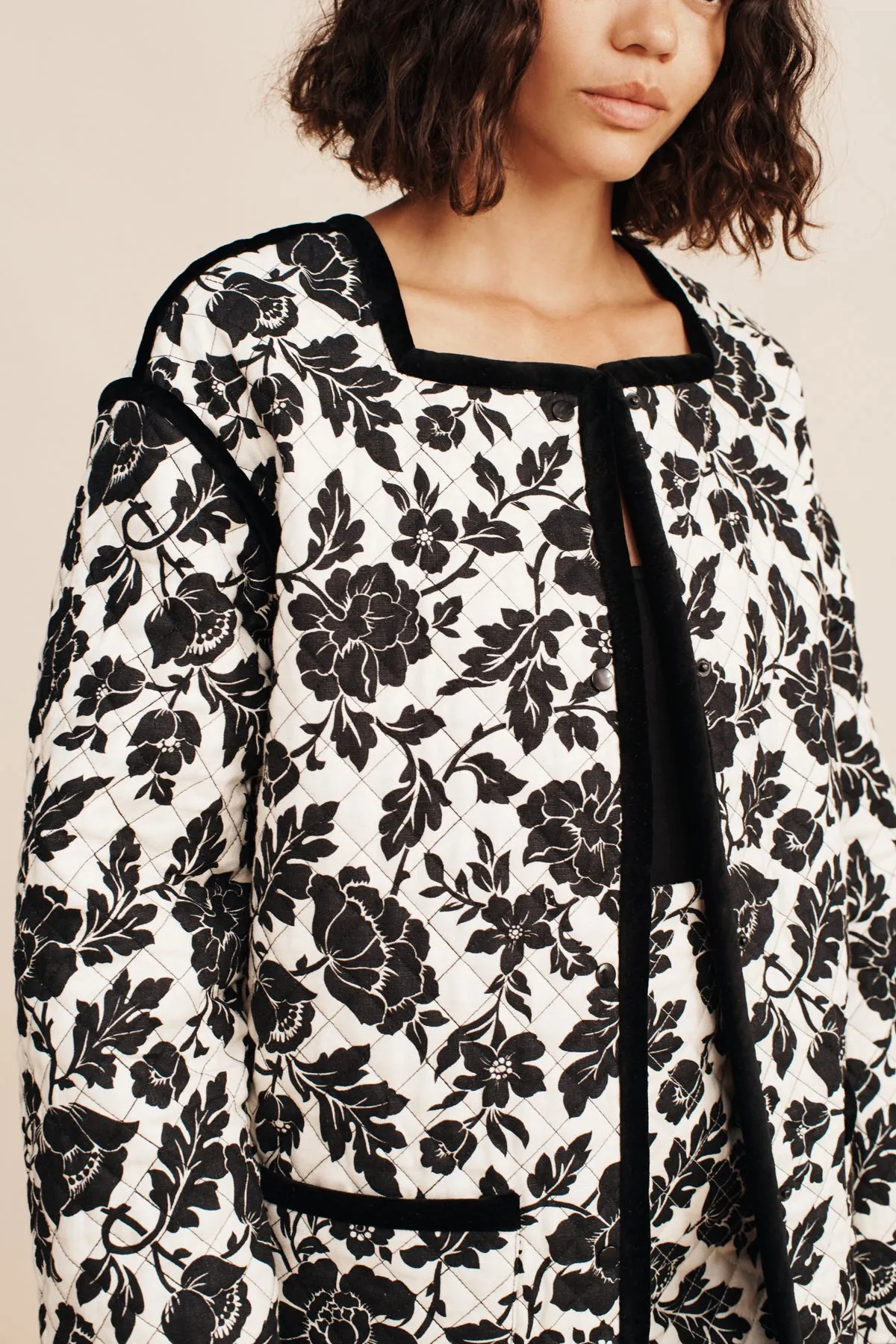 ROMEO JACKET - NOIR BLOOM