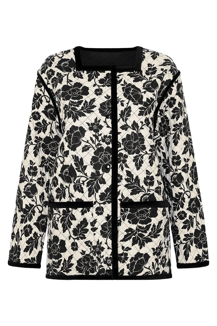 ROMEO JACKET - NOIR BLOOM