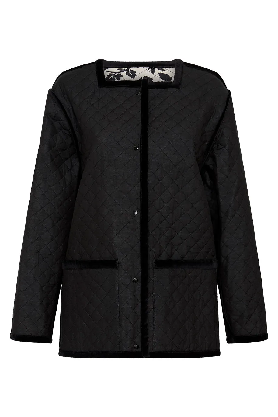 ROMEO JACKET - NOIR BLOOM