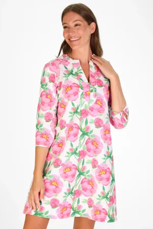 sam dress painted peony