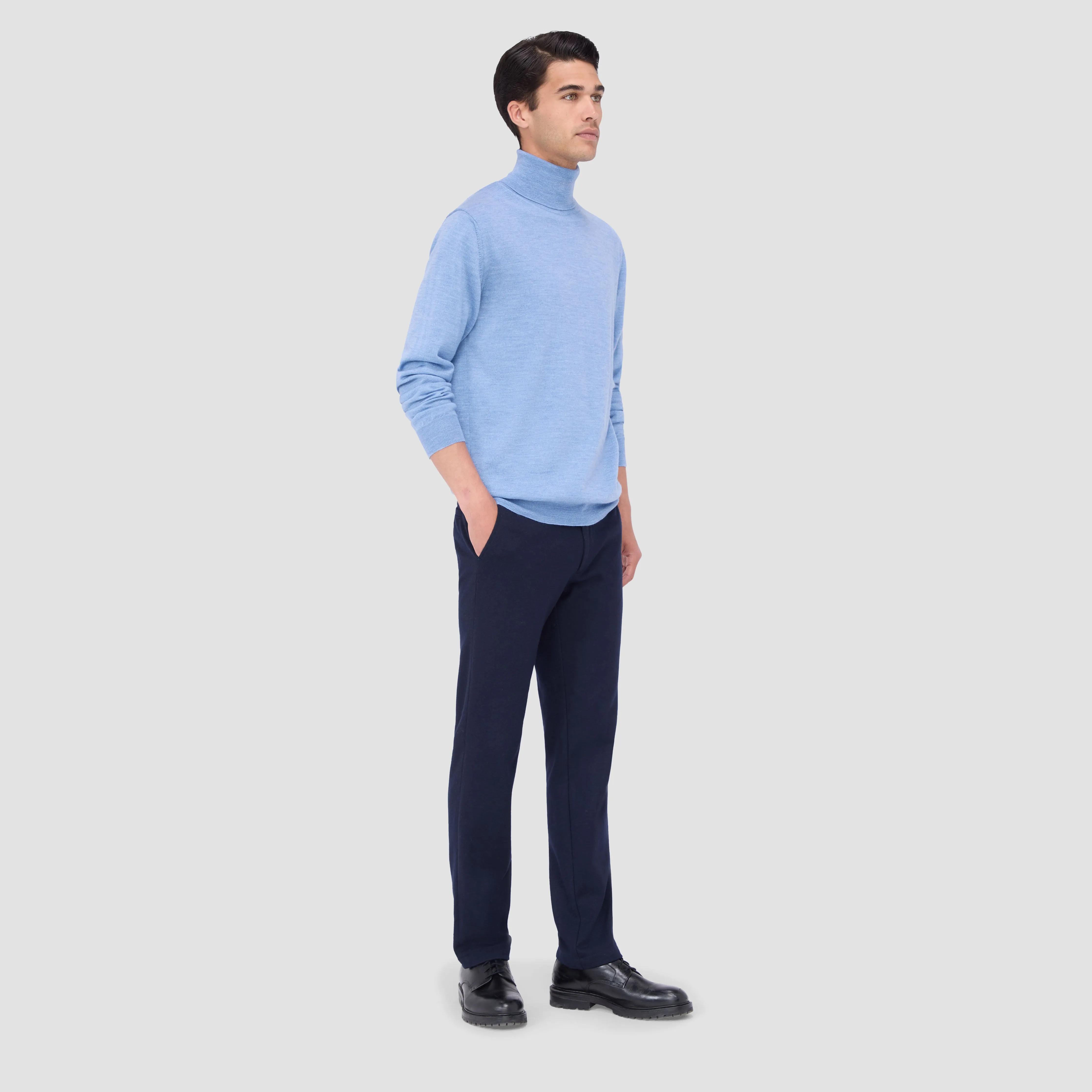 Sawyer Turtleneck Super Merino Sweater