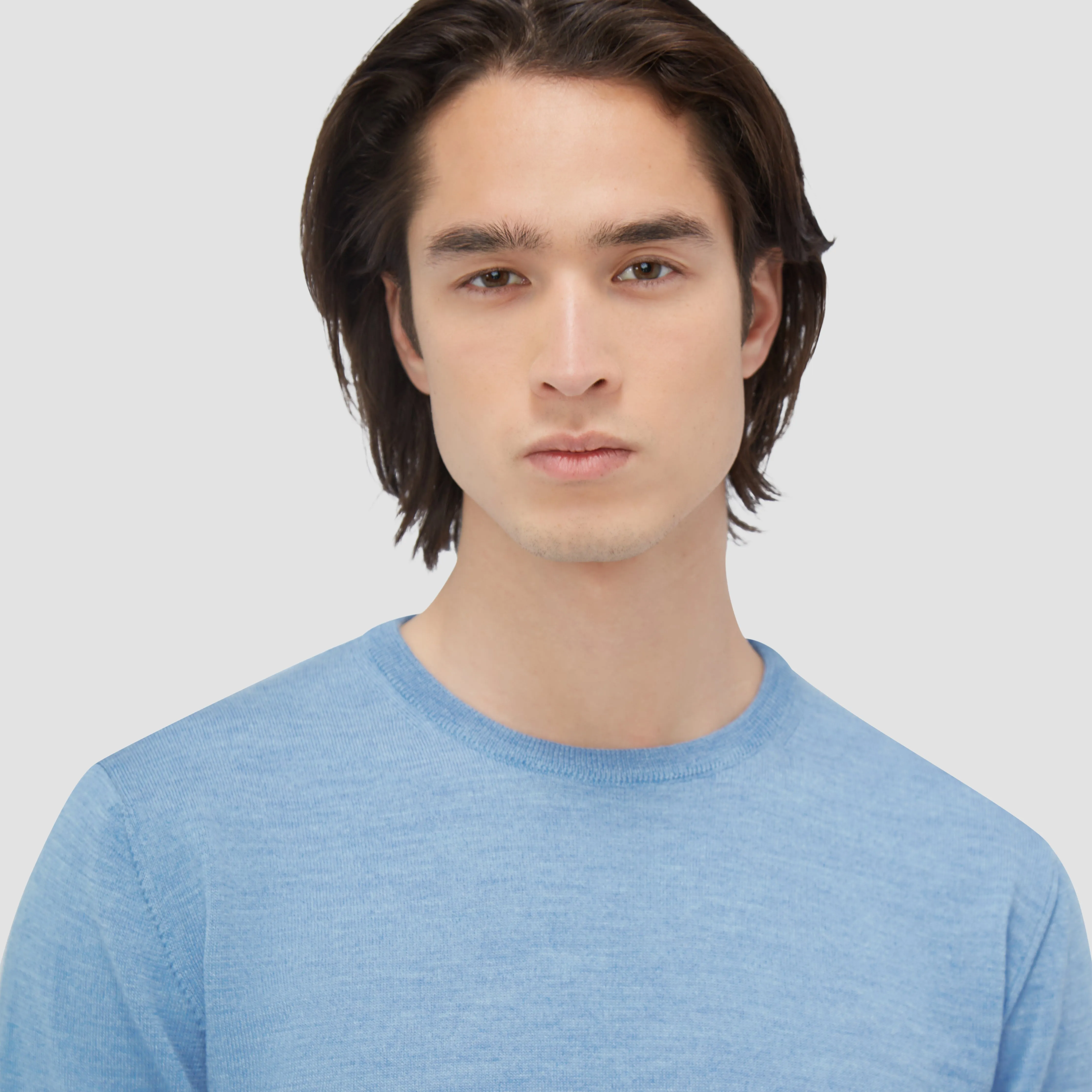 Scott Crew Neck Super Merino Sweater