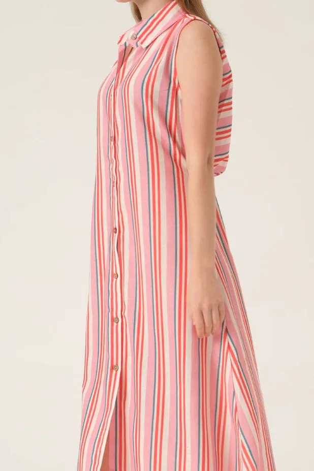 SUNSET STRIPE MAXI