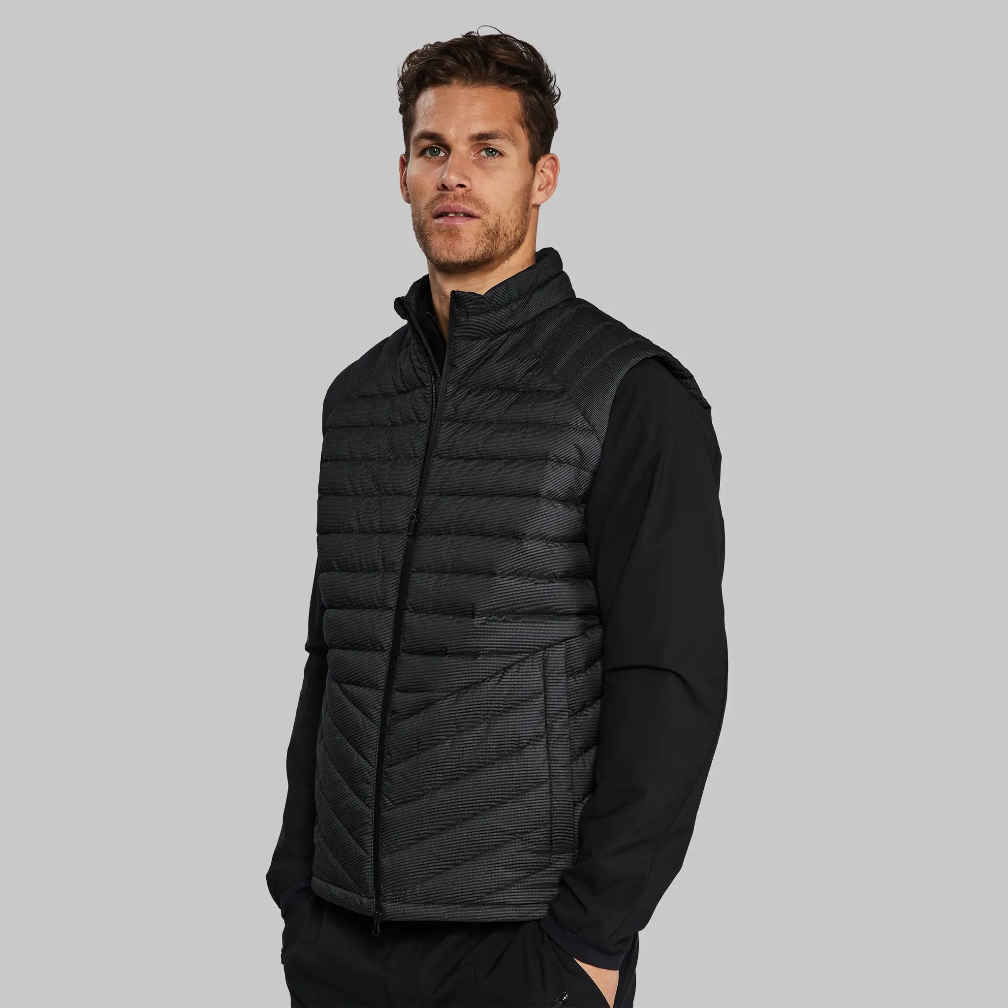 Ultralight Puffer Vest with Dyneema. Black edition