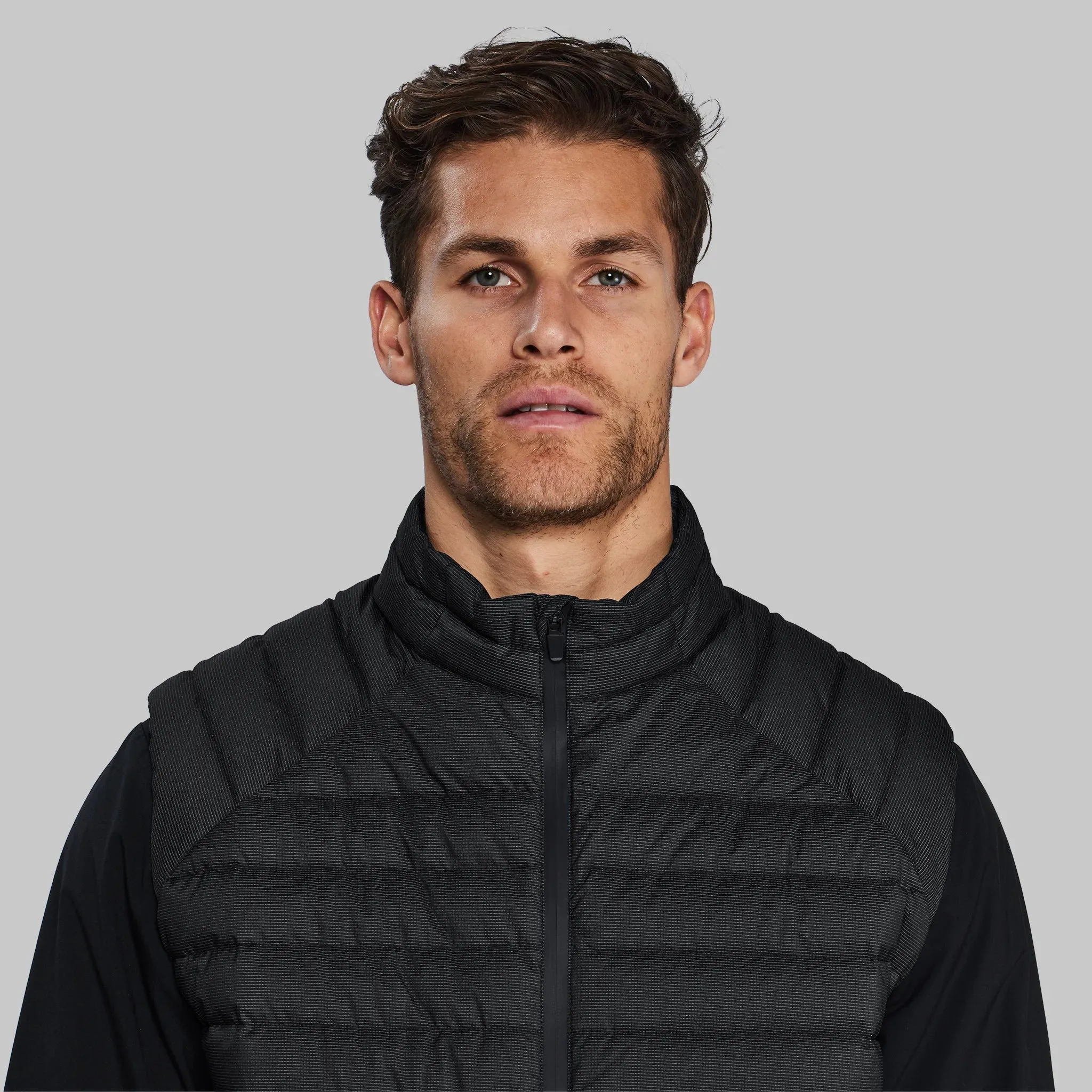 Ultralight Puffer Vest with Dyneema. Black edition