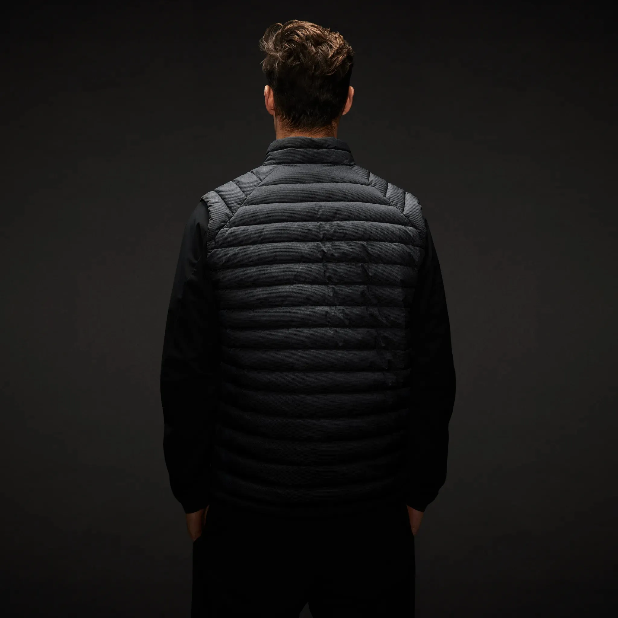 Ultralight Puffer Vest with Dyneema. Black edition