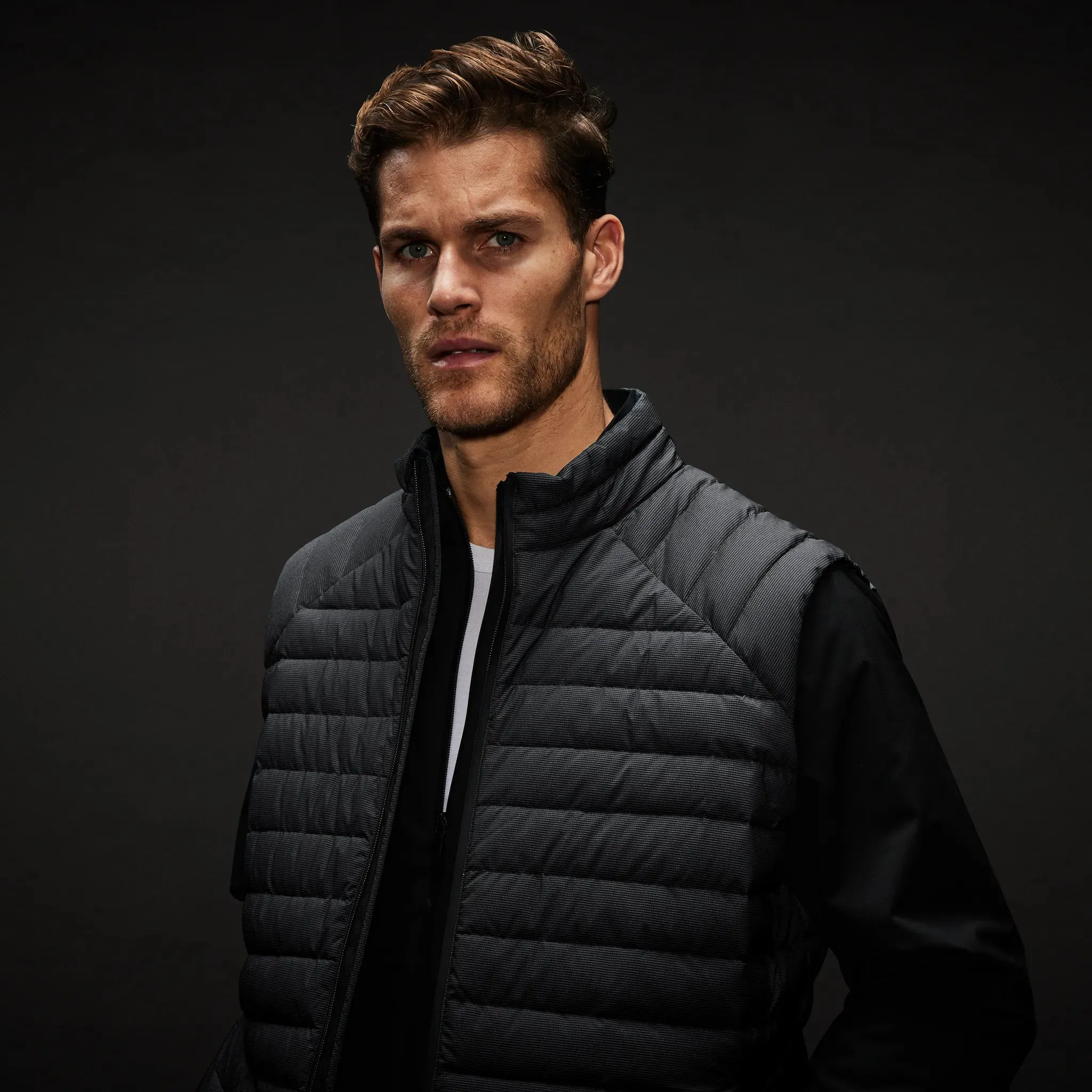 Ultralight Puffer Vest with Dyneema. Black edition