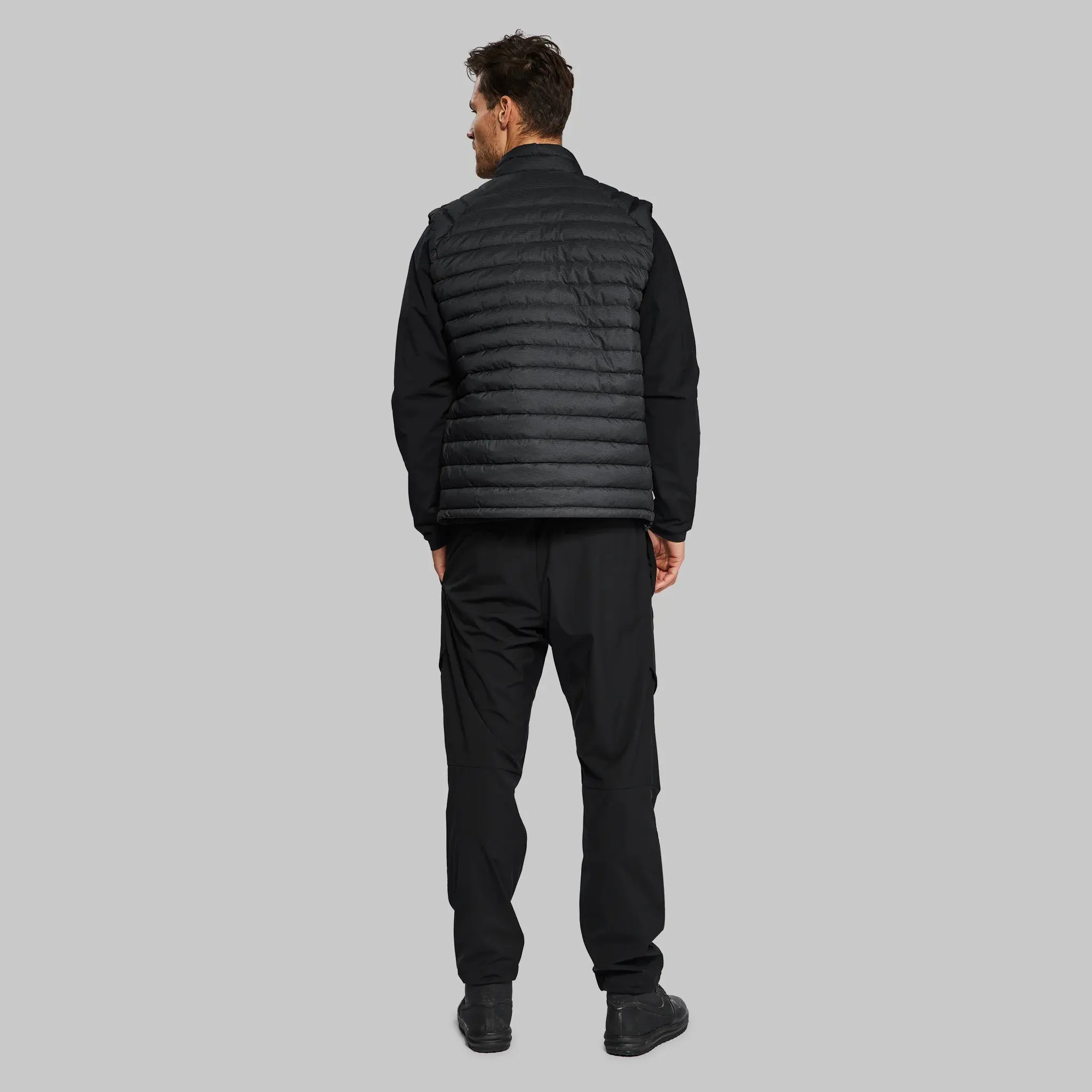 Ultralight Puffer Vest with Dyneema. Black edition
