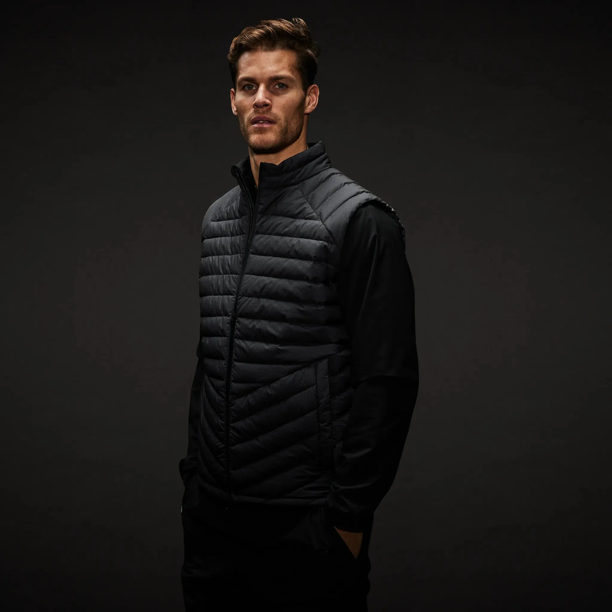 Ultralight Puffer Vest with Dyneema. Black edition