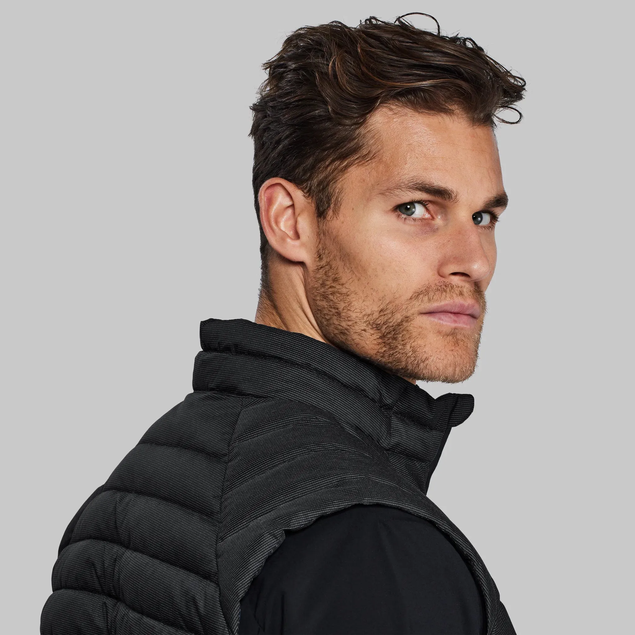 Ultralight Puffer Vest with Dyneema. Black edition