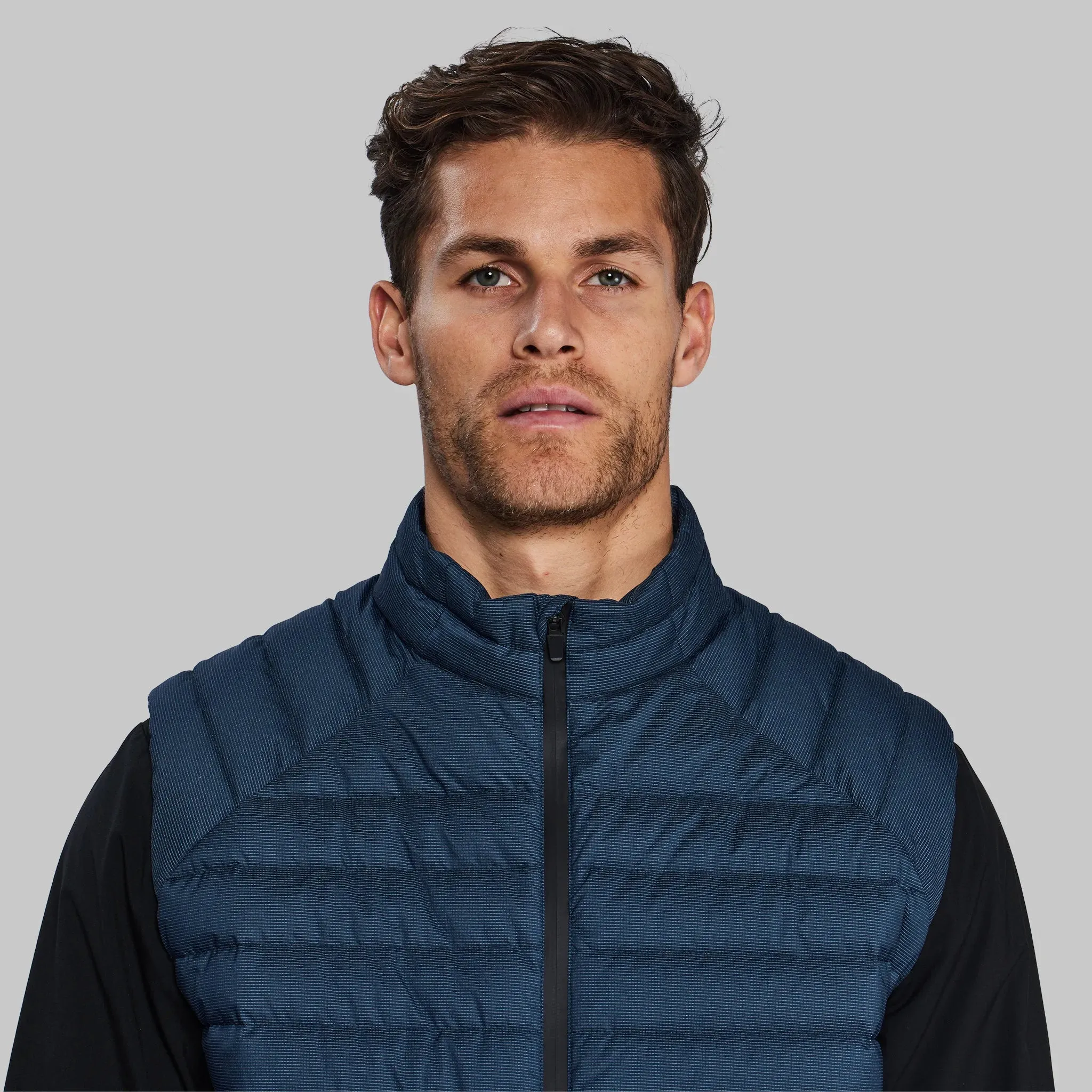 Ultralight Puffer Vest with Dyneema. Blue edition.