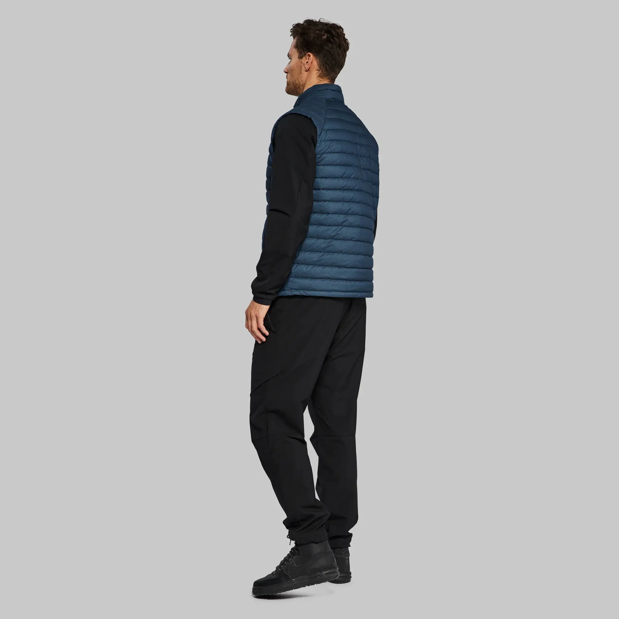 Ultralight Puffer Vest with Dyneema. Blue edition.