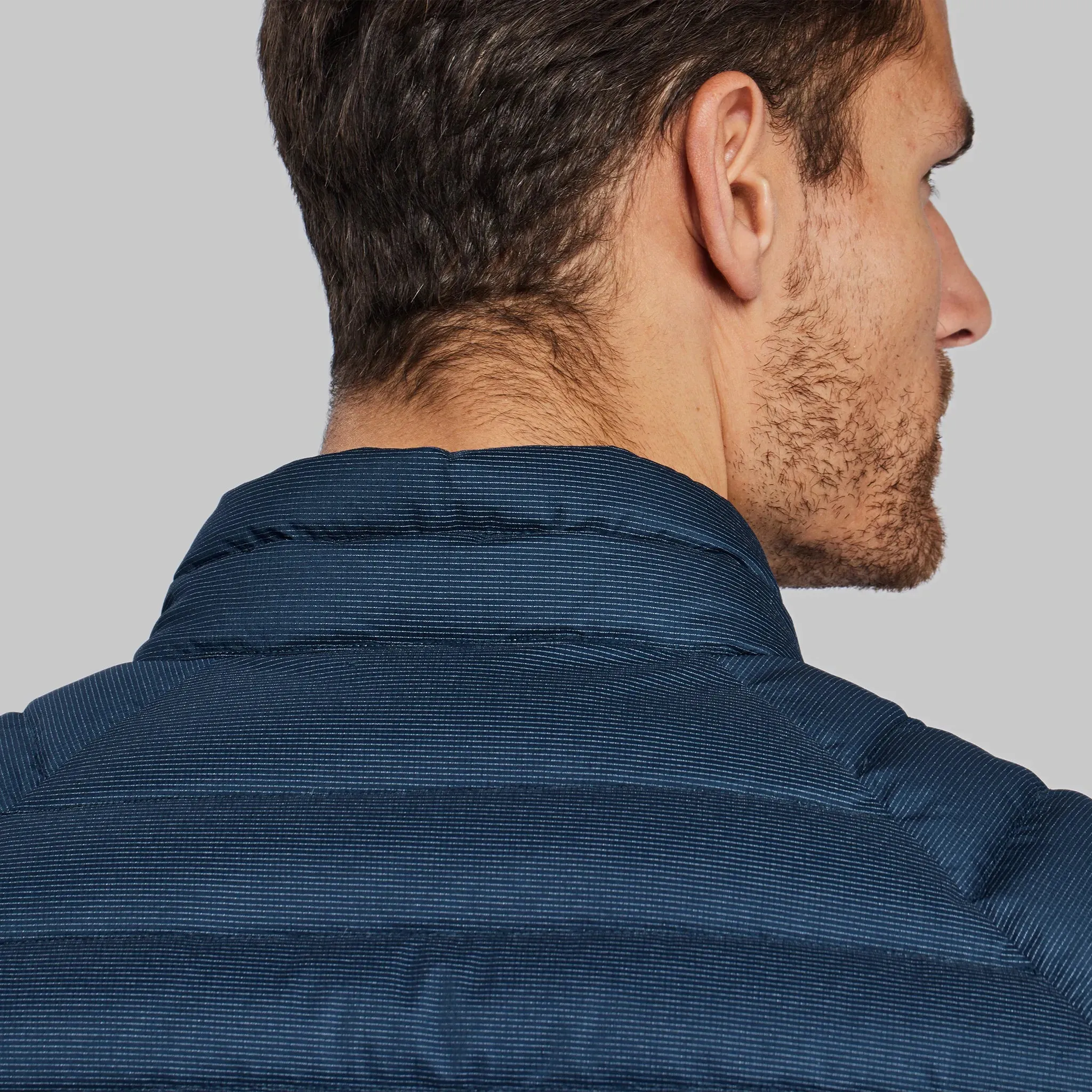 Ultralight Puffer Vest with Dyneema. Blue edition.