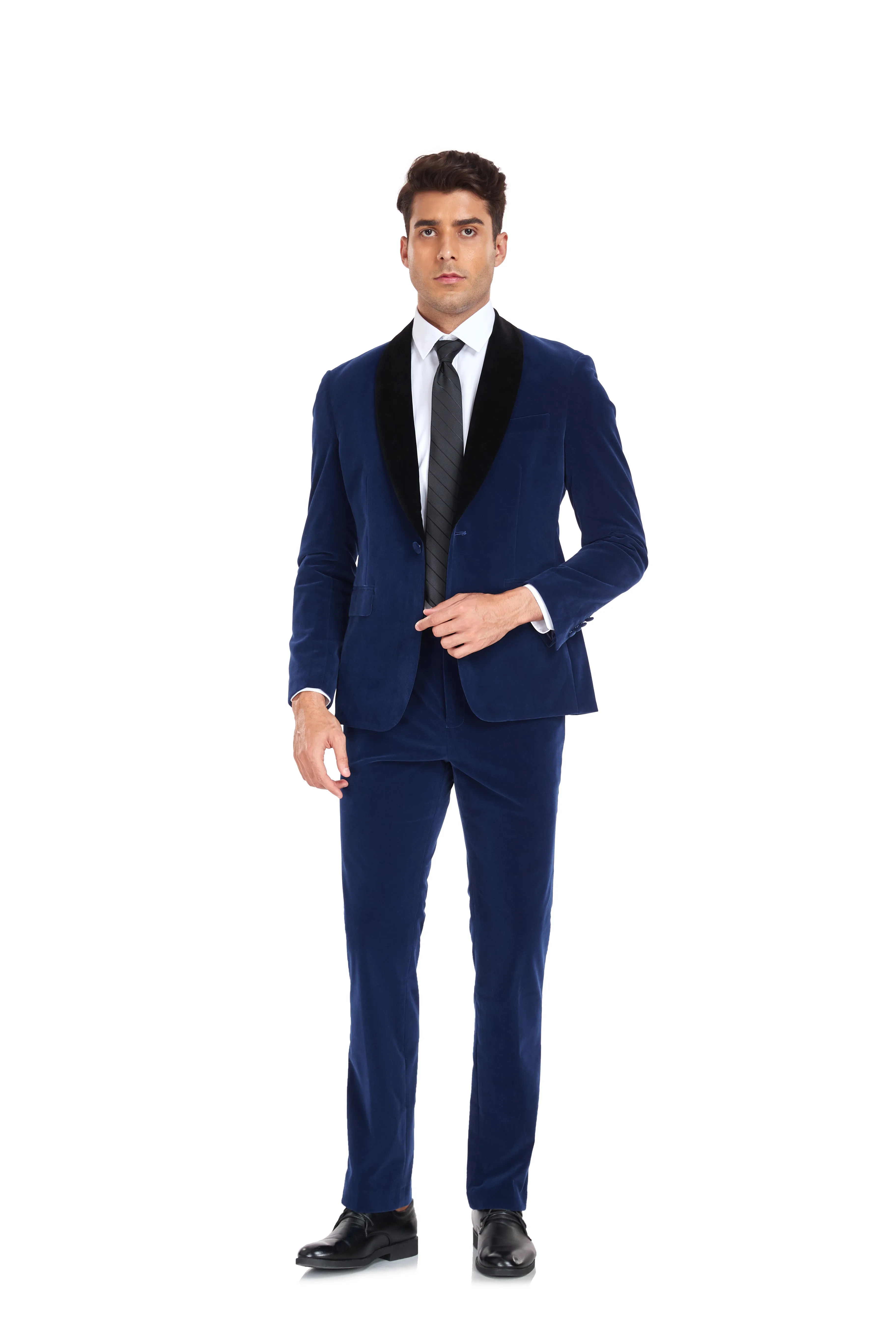 Velvet 3 Piece Men's Formal Suits(MORE COLORS )
