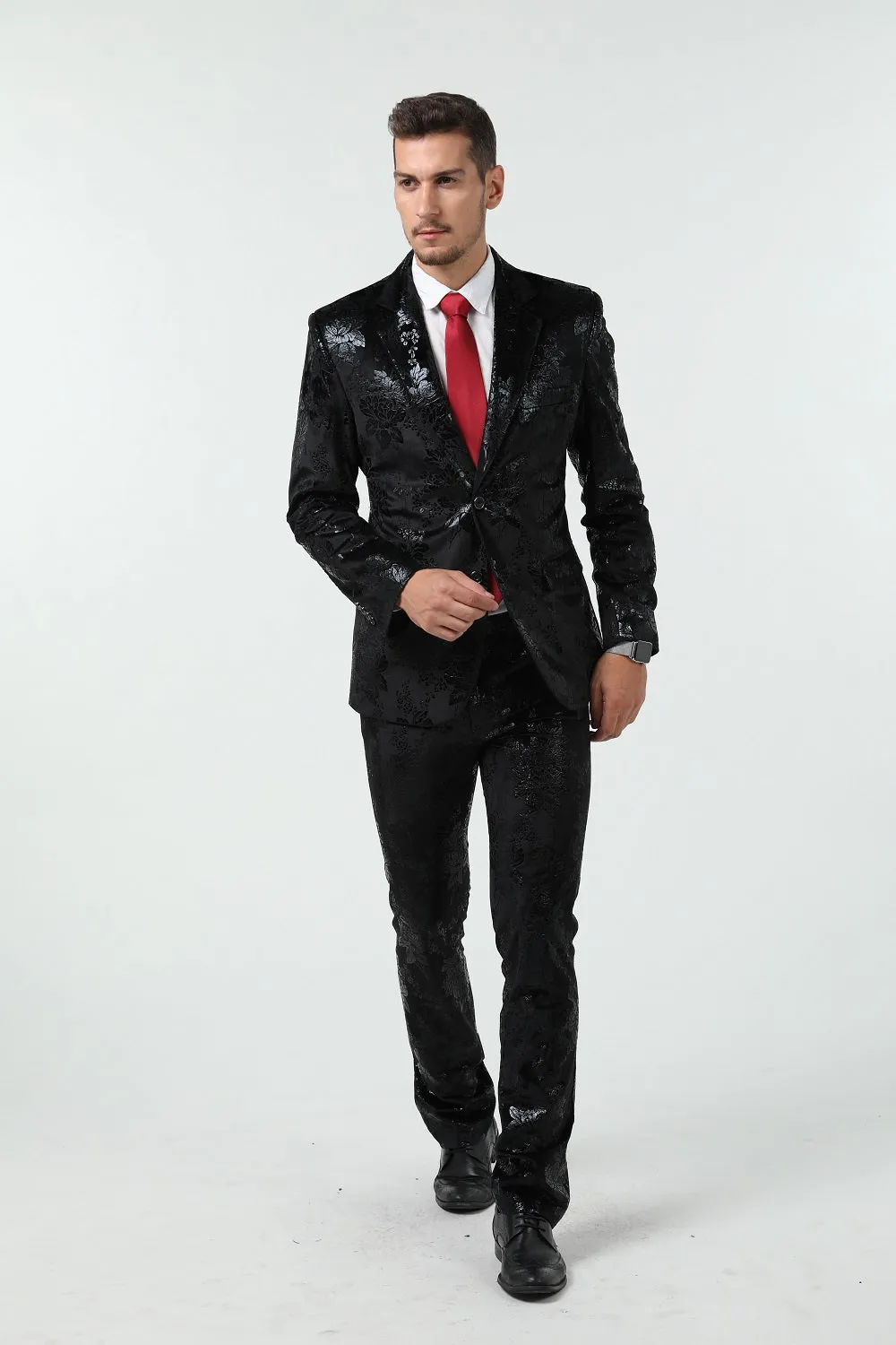 Velvet 3 Piece Men's Formal Suits(MORE COLORS )