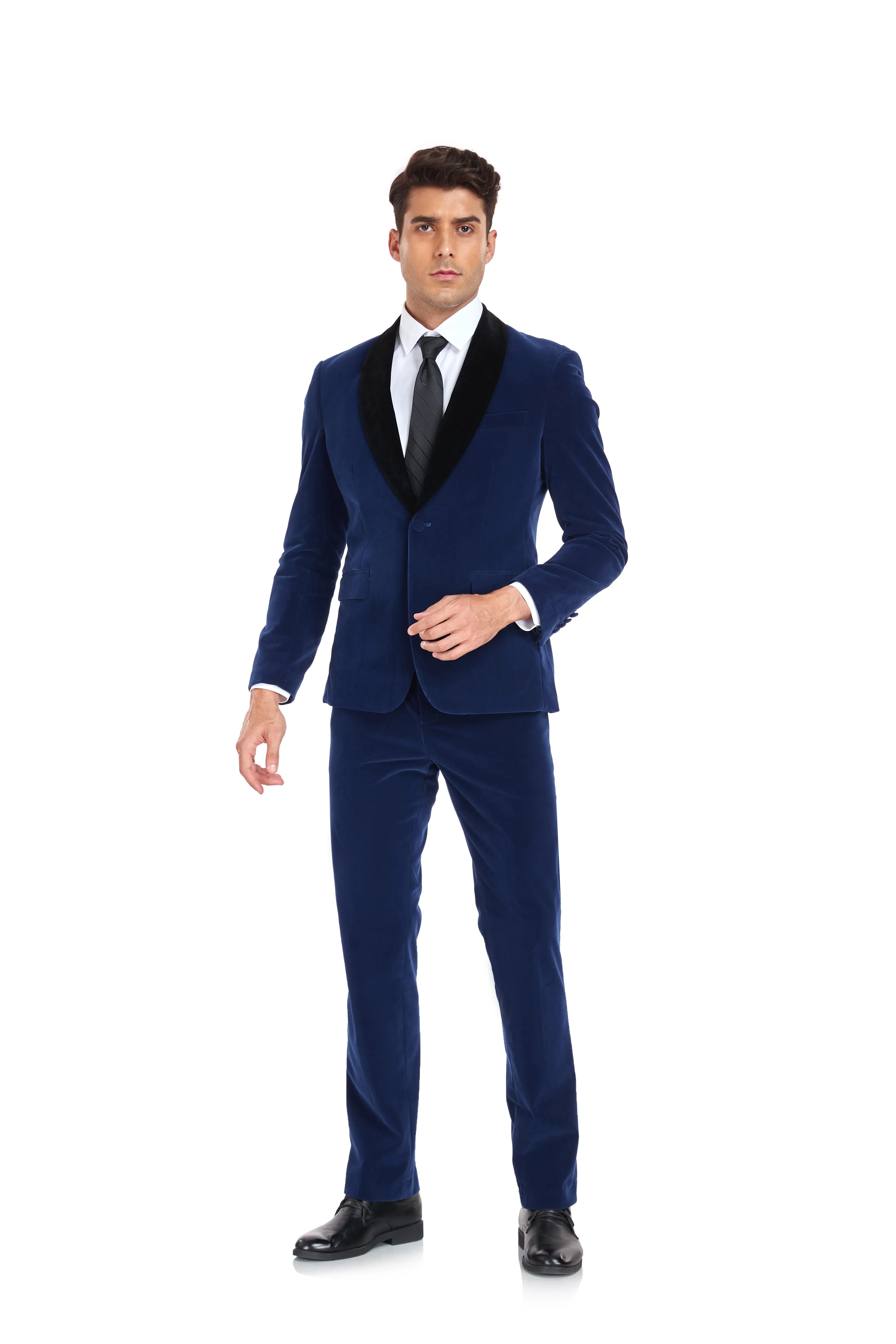 Velvet 3 Piece Men's Formal Suits(MORE COLORS )