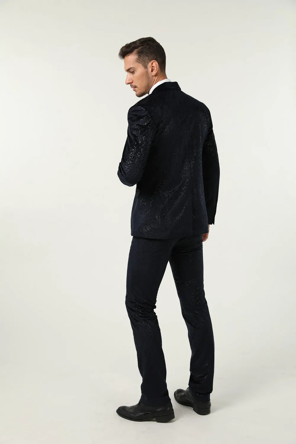 Velvet 3 Piece Men's Formal Suits(MORE COLORS )