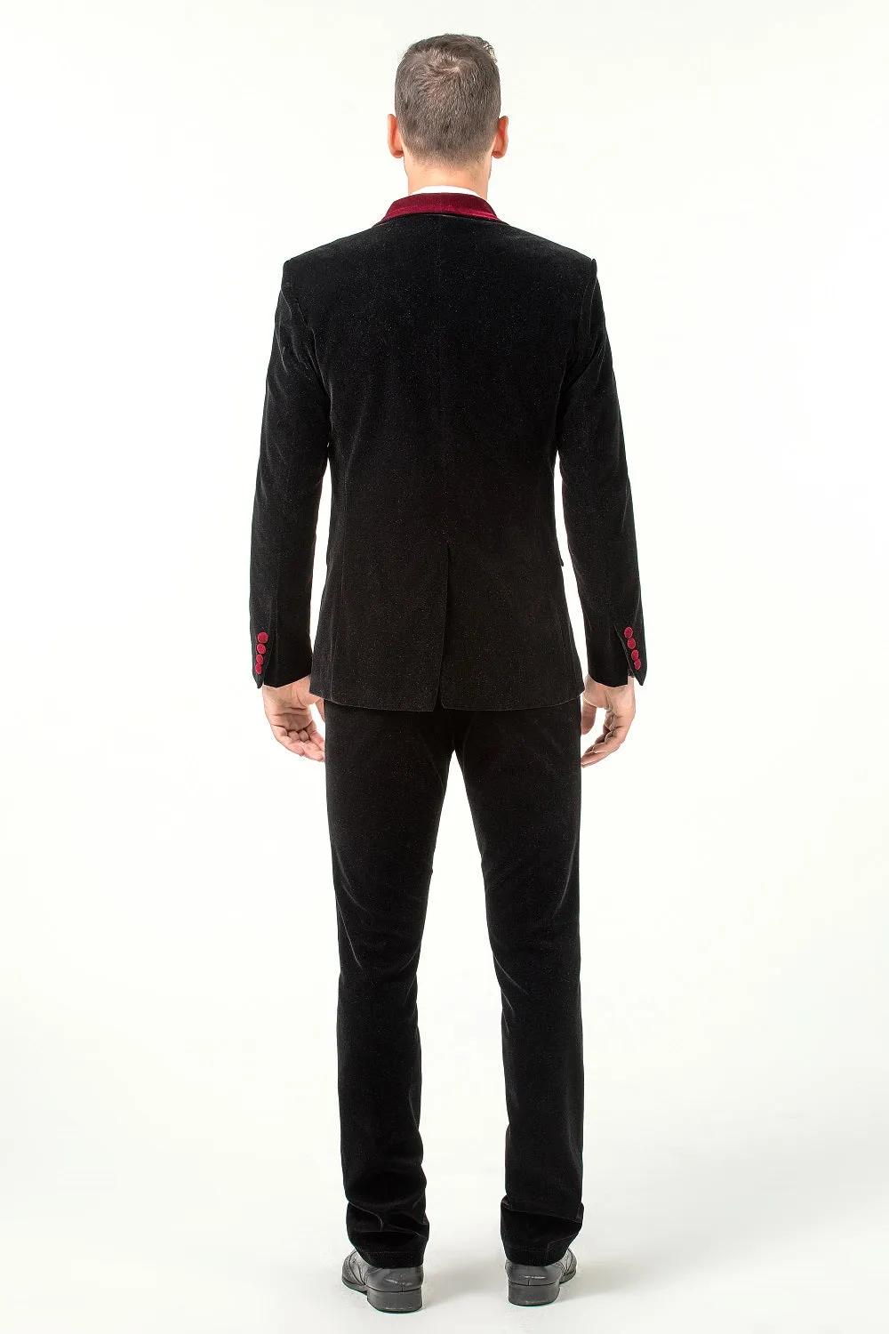 Velvet 3 Piece Men's Formal Suits(MORE COLORS )