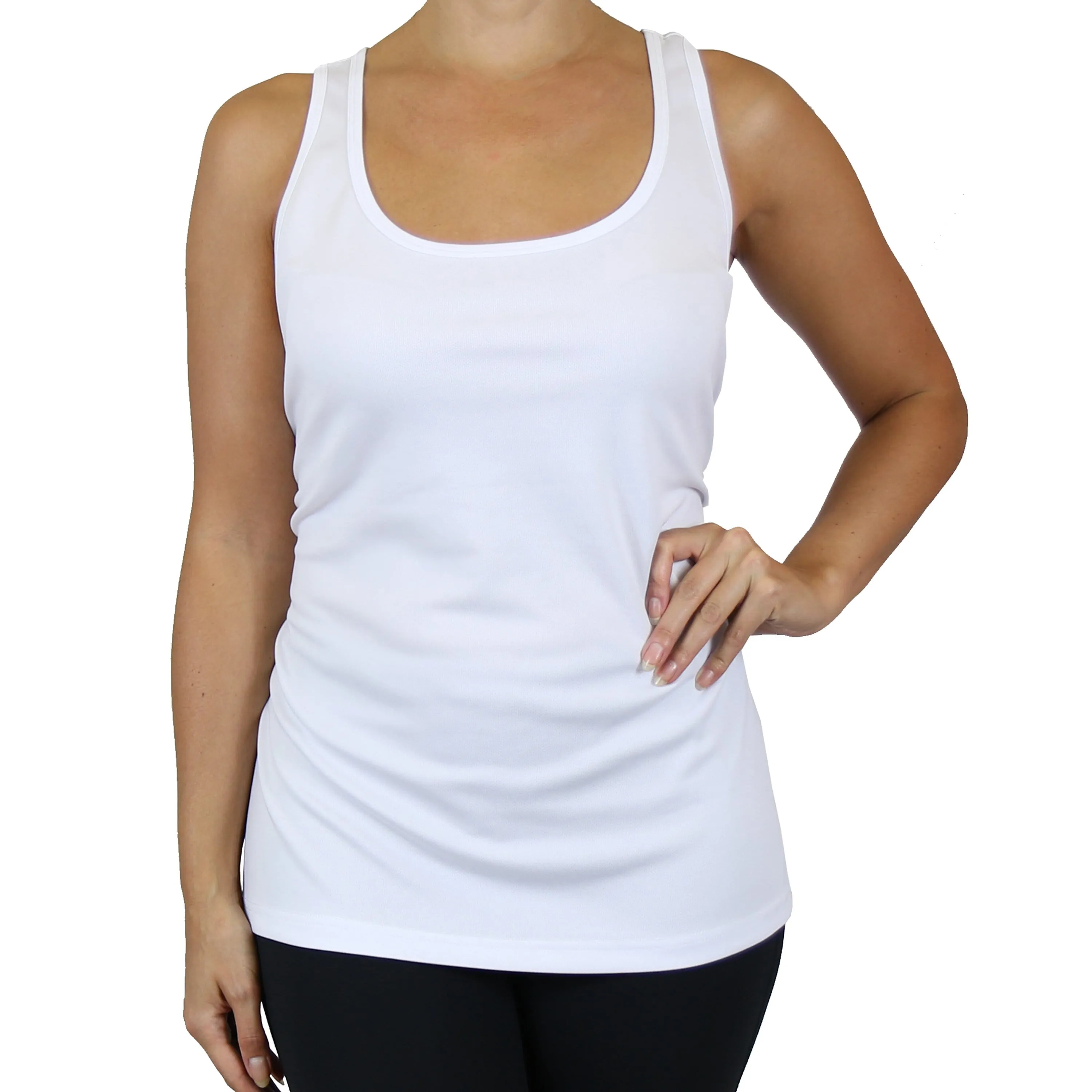 Women's Moisture Wicking Racerback Tanks (S-3XL)
