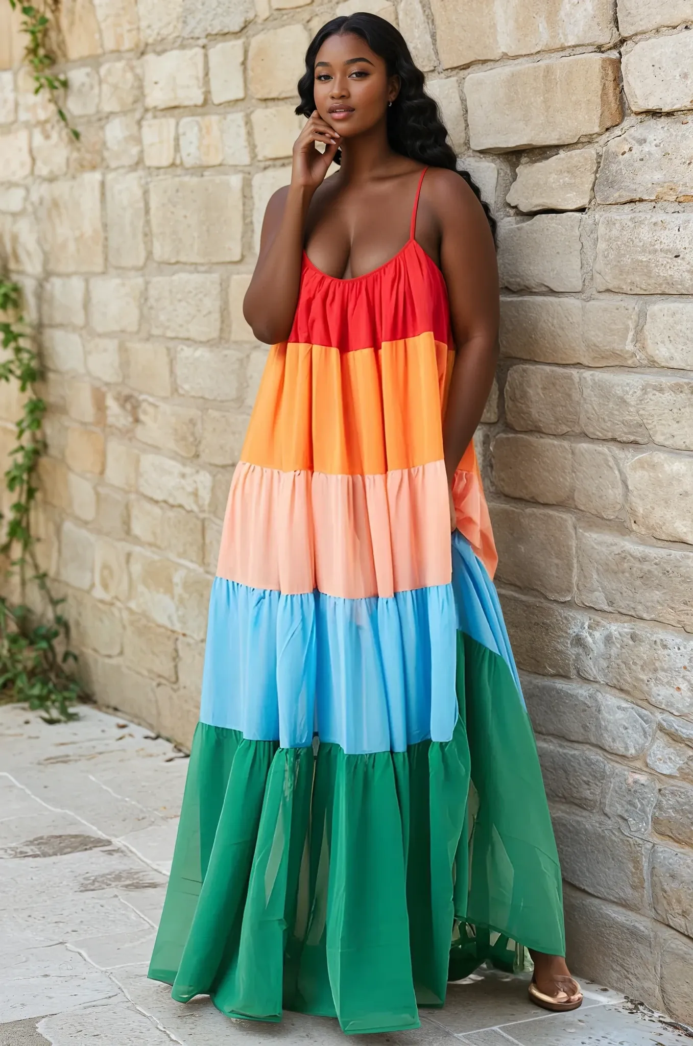 Yuna Boho Maxi Dress